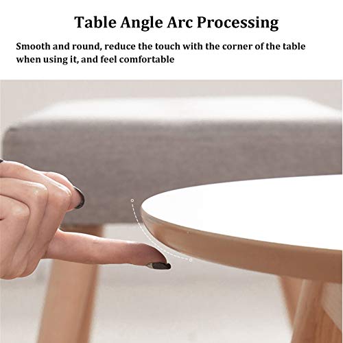Computer Desk, Gaming Rectangular Table Desk with Mini Bookshelf Large Panel Office Desk Computer Table Study Writing Desk for Home Office