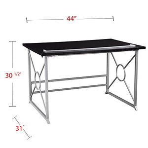 Adjustable Drafting Writing Table - Tilt Top Drawing Desk - 19 Height Variations