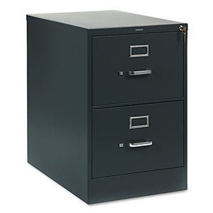 HON Office Filing 310 Cabinet, 2-Drawer, Charcoal