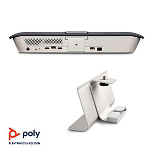POLY - Studio X30 (Polycom) - 4K Video & Audio Bar - Conferencing System - Small Meeting Rooms - Teams, Zoom (Renewed)