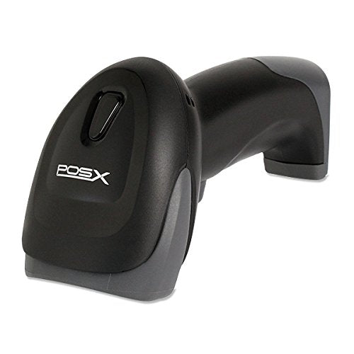 POS-X ION-SG1-BDU Ion Bluetooth 2D Scanner with Cradle, 6.4" Height, 2.6" Width, 3Length,
