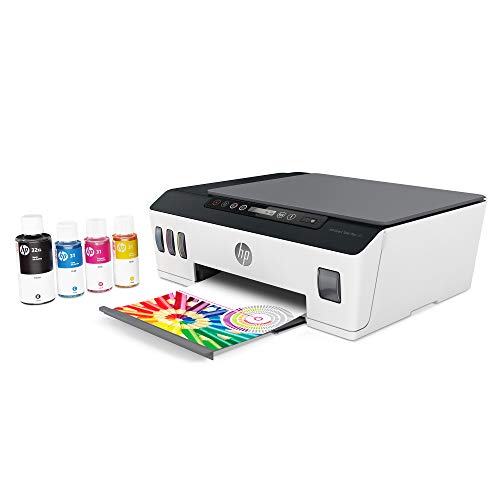 HP Smart-Tank Plus 551 Wireless All-in-One Ink-Tank Printer | up to 2 Years of Ink in Bottles | Mobile Remote Print, Scan, Copy (6HF11A)