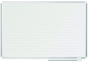 MasterVision New Generation Gold Ultra Dry Erase Ruled Planner, 48x36 Inch, Aluminum Frame (MA0594830)