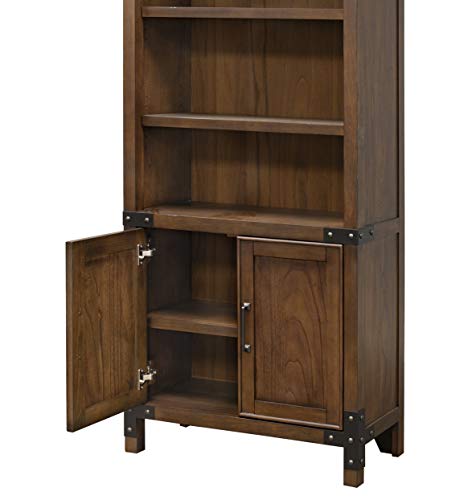 Martin Furniture Brown Door Bookcase