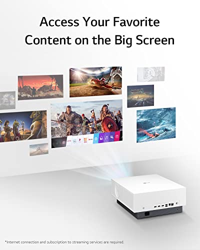 LG Electronics 4K UHD Smart Dual Laser CineBeam Projector