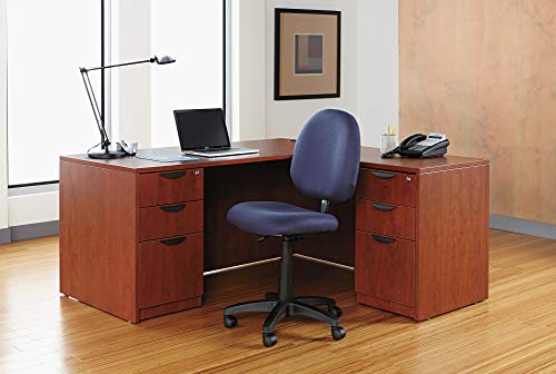 Alera Valencia Series 66 by 30 by 29-1/2-Inch Desk Shell, Medium Cherry
