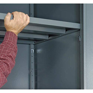 Global Industrial Metal Storage Cabinet 48x24x78, Gray