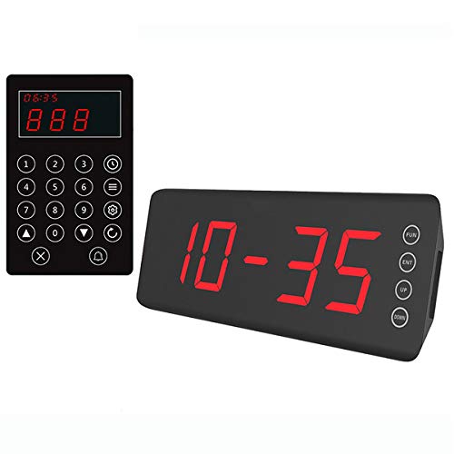 SINGCALL Queue Wireless Calling System with APE100 Transmitter and Display
