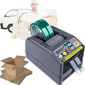 DDHVVOH Automatic Tape Dispenser,Electric Tape Cutting Machine with 999mm Maximum Cutting Length Tape Adhesive Cutter,Auto/Manual Mode,for Many Kinds Tape Cutting,110v