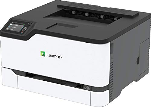 Lexmark C3426dw Color Laser Printer with Interactive Touch Screen, Full-Spectrum Security and Print Speed up to 26 ppm (40N9310),White,Small