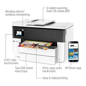 HP OfficeJet Pro 7740 Wide Format All-in-One Printer with Wireless Printing, Amazon Dash Replenishment ready (G5J38A)