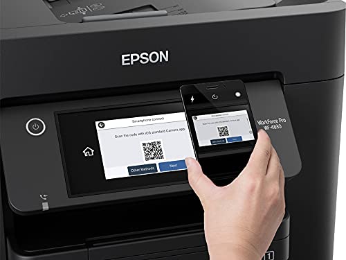 Epson Workforce Pro WF-4830 All-in-One Wireless Color Inkjet Printer, Black