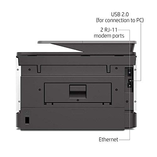 HP OfficeJet Pro 9025 All-in-One Wireless Printer Single-pass (Automatic) Document Feeder and Two Paper Trays  Smart Home Office Productivity  Instant Ink and Amazon Dash Replenishment Ready (1MR66A)