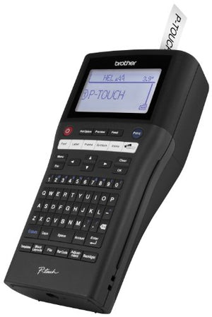 Brother P-touch, PTH500LI, PC-Connectable Label Maker, Rechargeable Portable Labeler, One-Touch Formatting, Brother Vivid Bright Display, Black