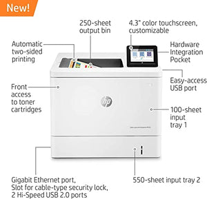 HP Color LaserJet Enterprise M555dn Single Function Laser Printer 40 ppm