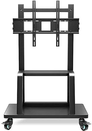 Goakwwuz TV Floor Stand with 2-Layer Tray for 55-75IN TV - Adjustable and Mobile (Size: 173cm/185cm)