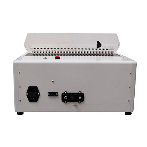 TruBind Heavy-Duty Electric Coil-Binding Machine - TB-SD600 - With Electric Coil Inserter and Foot Pedal - 25 Sheet Capacity - Binds Up to 2-Thick Books - Affordable Office Book Binding