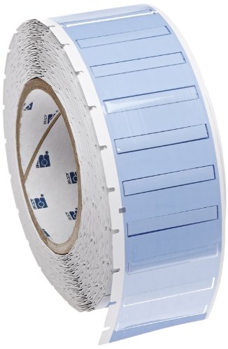 Brady BM71-125-175-342 Bulk BMP71 PermaSleeve Wire Marker Sleeves, 0.235" Height, 1.765" Width, Polyolefin (B-342) White (Roll of 1000)