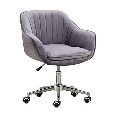 Leisure Swivel Chairs Adjustable Height Home Office Desk Chair Sofa Chair with Soft Seat Cushion SACKDERTY
