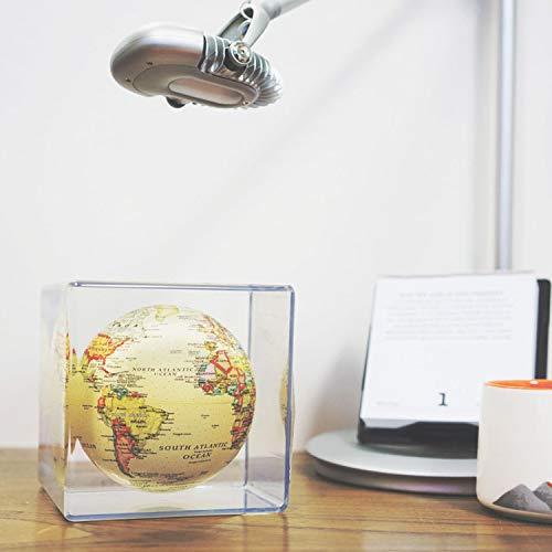 MOVA Political Map Yellow Globe Cube 5"