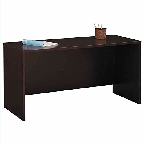 Bush Business Furniture Series C 5-Piece U-Shape Desk with Hutch in Mocha Cherry