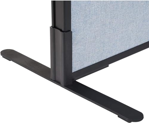 Global Industrial Freestanding Office Partition Panel, Blue 36-1/4"W x 96" H