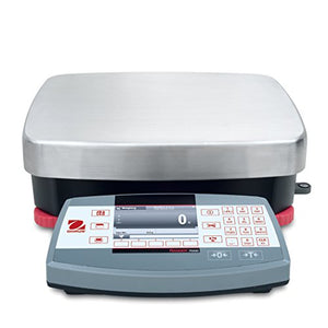 Ohaus R71MD15 Die Cast/Stainless Steel Ranger 7000 Compact Bench Scale, 15 kg Capacity, 0.0005 lb. Readability