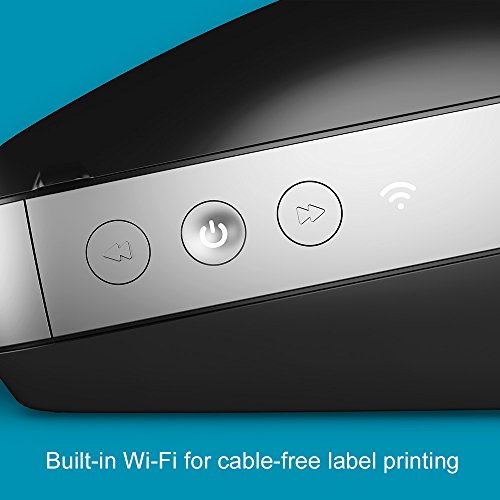 DYMO LabelWriter Wireless Label Printer | Direct Thermal Printer, Great for Shipping, Warehouse Labels, Name Badges, Barcodes and More, Connect through Wi-Fi, For Home & Office Organization, Black