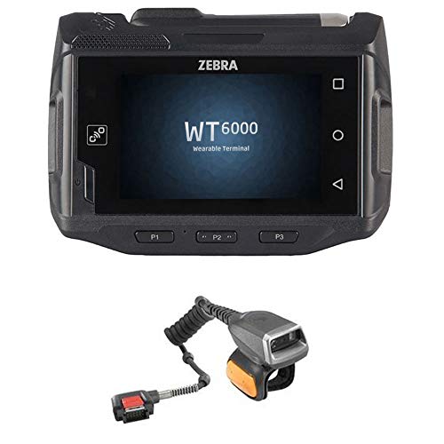 ZEBRA Android Barcode Scanner with Ring Scanner RS4000-HPCSWR
