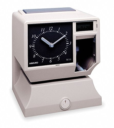 Amano 8-1/4" Auto Elec Amano Hvy-dty Time Clock