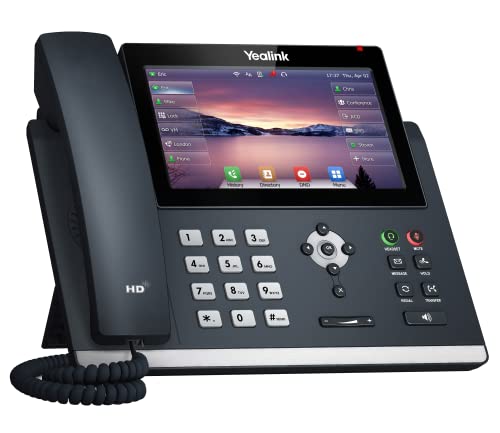 IP Phone Market Yealink T48U IP Phone - Power Adapters Included - 1 Year Warranty - Unlocked for Any VoIP Provider