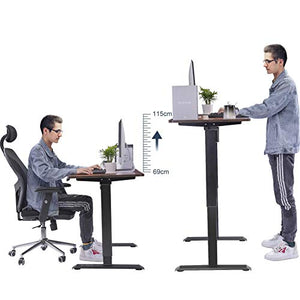 guangtouqiang 47 Inch Electric Lifting Table,Adjustable Standing Desk,Stand Desk Home Office Workstation Stand Up Desk(from US)