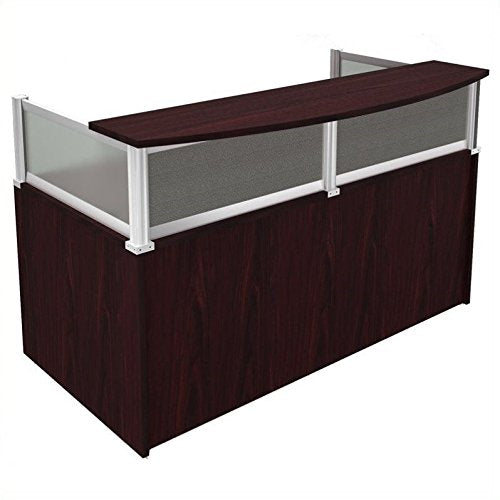 Scranton & Co Reception Desk in Mahogany