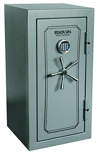Stack-On TD-040-GP-E Total Defense Executive Safe with Electronic Lock, Gray Pebble