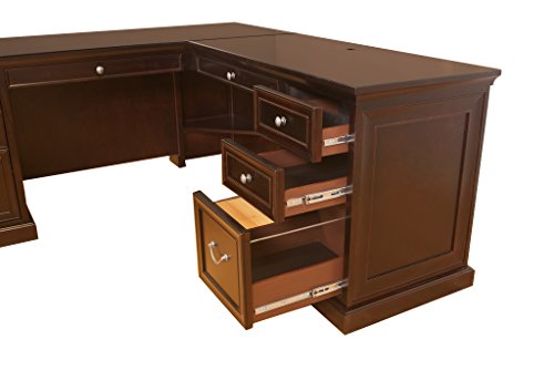 Martin Furniture FL684R; FL684R-R L-Shaped Desk, 68"