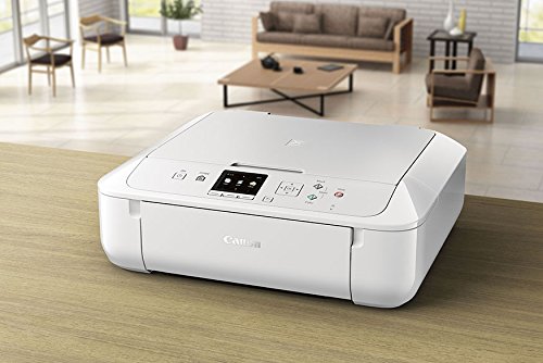 Canon MG5720 Wireless All-In-One Printer with Scanner and Copier: Mobile and Tablet Printing with Airprintcompatible, White