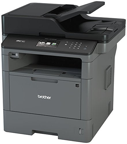 Brother Monochrome Laser Multifunction All-in-One Printer, MFC-L5700DW, Flexible Network Connectivity, Mobile Printing & Scanning, Duplex Printing, Amazon Dash Replenishment Enabled, Black