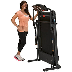 Exerpeutic TF1000 Ultra High Capacity Walk to Fitness Electric Treadmill, 400 lbs