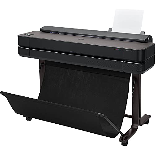 Hewlett Packard DesignJet T650 36" Large Format Plotter Printer (5HB10A) + Deluxe Cleaning Set - Base Bundle