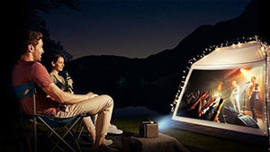 Anker Nebula Mars Lite By Theater-Grade Portable Cinema with Ultra-Bright HD Picture, Audio and Super-Long Playtime, Black (Renewed)