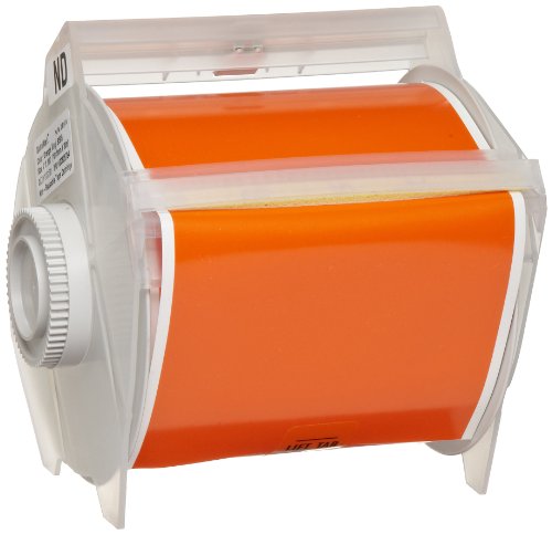 Brady 113151 GlobalMark 100' Length x 4" Width, B-595 Vinyl, Orange Indoor/Outdoor Tape