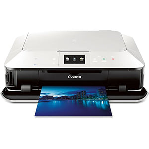 Canon PIXMA MG7120 Wireless Color Photo All-In-One Printer, Mobile Smart Phone and Tablet Printing, White