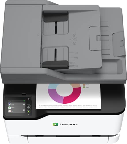 Lexmark MC3326i Colour Multifunction Laser Printer with Print, Copy, Scan and Wireless Capabilities, Two Sided Printing with Full Spectrum Security and Prints Up to 26ppm (40N9660)