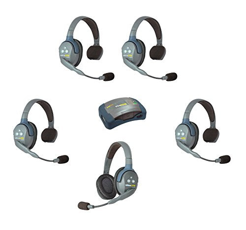 EARTEC HUB541 UltraLITE Wireless System - Full Duplex Transceiver & DECT Headset Bundle