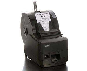 Star Micronics 39460010 Model TSP1045C-24 Gry Thermal Printer, Friction, Cutter, Parallel, Slip Stacker, Without External Power Supply, 82.5 mm Paper, Gray