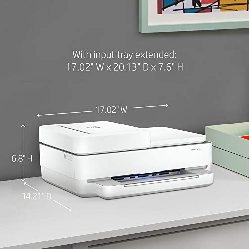 HP ENVY 6455e All-in-One Wireless Color Printer with bonus 6 months Instant Ink with HP+ (223R1A)