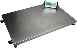 Adam Equipment CPWplus 150L Large Platform Floor Scale, 330lb/150kg Capacity, 0.1lb/50g Readability