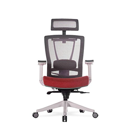 Vifah ActiveChair Ergonomic Office and Gaming Chair, 7-Way Adjustable, Red