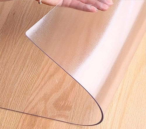 PHONME Clear Heavy Duty Chair Mat for Hard Floors, Large Anti-Slip Protector (140 * 200cm)