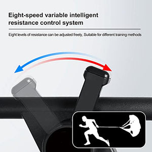 WOLFMATE Fitness Curved Treadmill, Air Runner, Self-Generated Commercial Curved Treadmill, Curved Non-Motorized Treadmill with Resistance Adjustment (MND-Y600B)